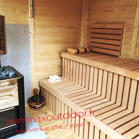 Modulo Cube Sauna 2x2