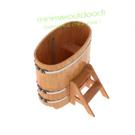 Baignoire en Melèze 0.59 x 1.06 bois naturel
