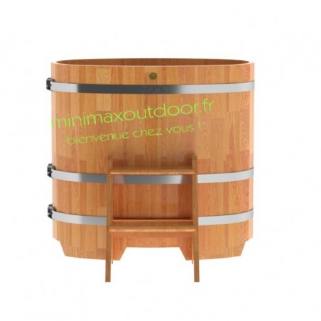 Baignoire en Melèze 0.59 x 1.06 bois naturel