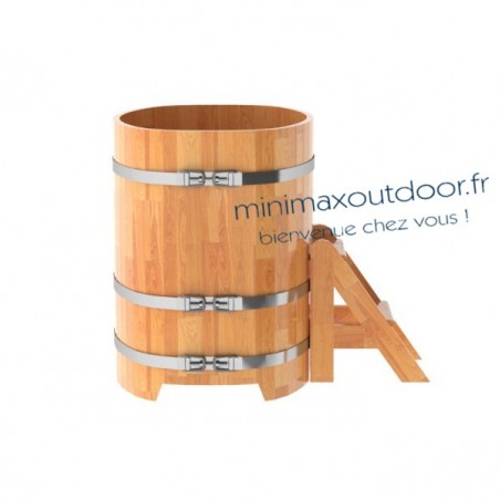 Baignoire en Melèze 0.76 x 1.16 bois naturel