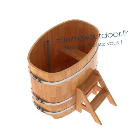 Baignoire en Melèze 0.76 x 1.16 bois naturel
