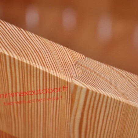 Baignoire en Melèze 0.69 x 1.31 bois naturel