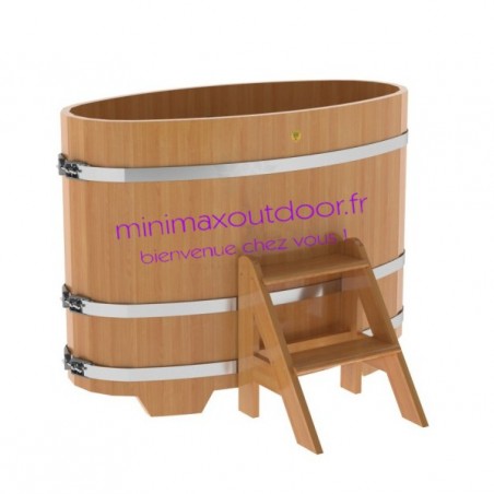 Baignoire en Melèze 0.69 x 1.31 bois naturel
