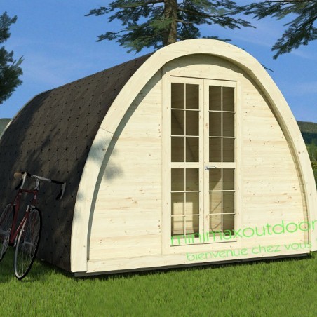 Camping Pod Isolé 2.40 x 4.80 m