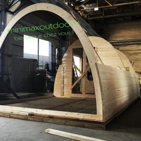 Camping Pod Isolé 2.40 x 4.80 m