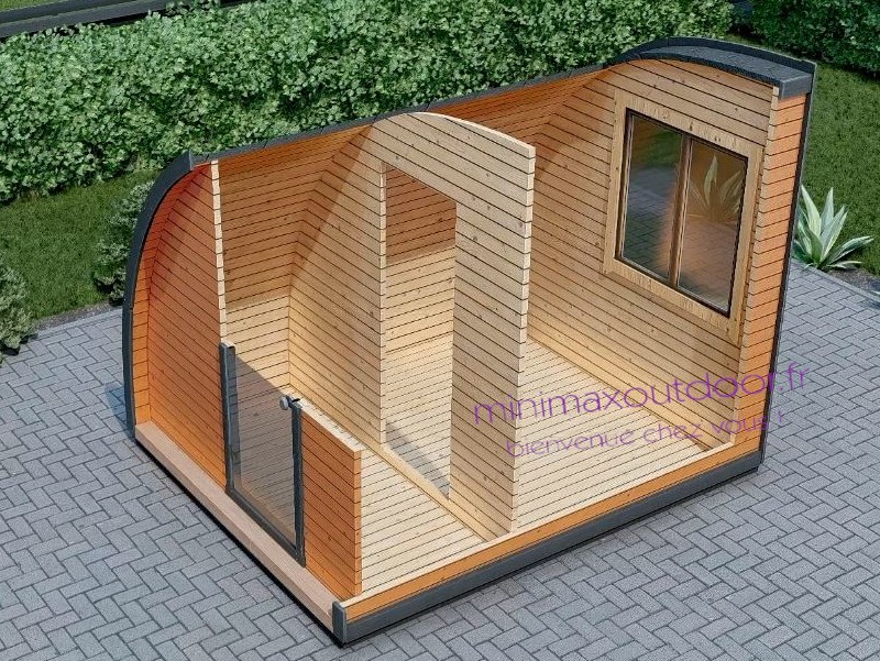 Camping Pod duo 2.40 x 4.00