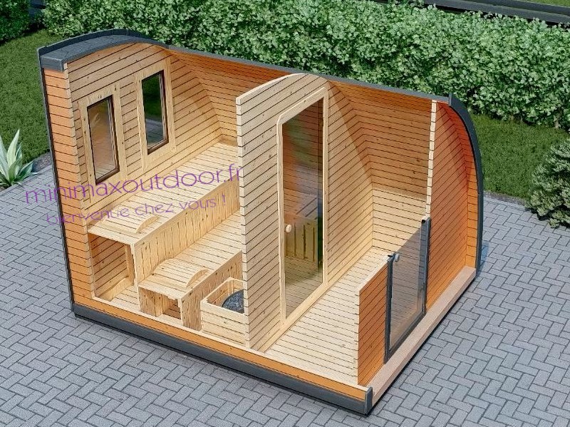 Camping Pod duo SAUNA 2.40...