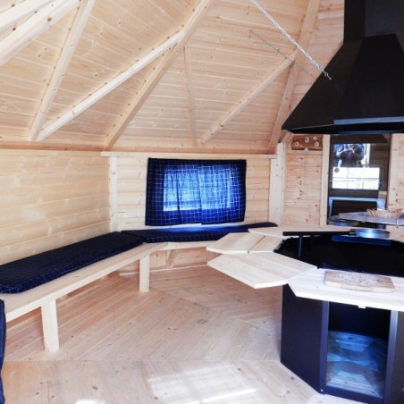 Kota mixte Grill extension Sauna 16.5 m²