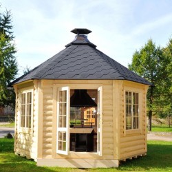 Pavillon cabane Grill insolite de 9.2 m² | Alsace