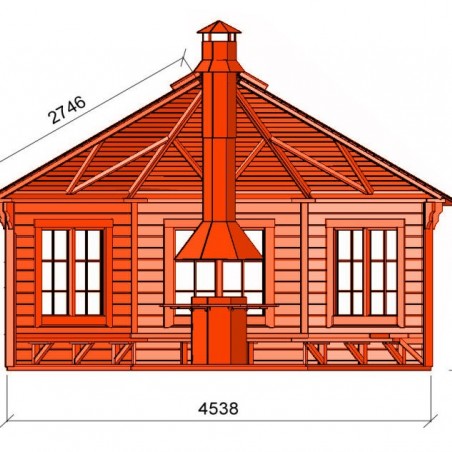 Pavillon Grill 16.5 m²
