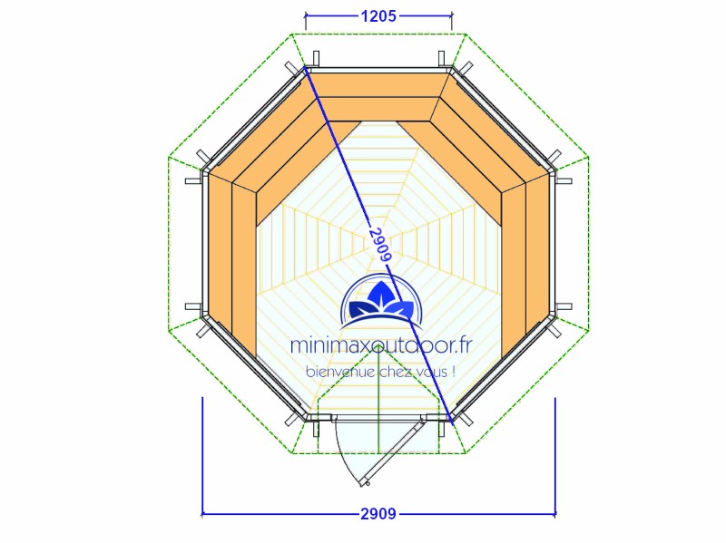 Kota Grill 6.9 m² | cabane insolite Alsace