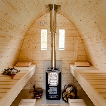 Camping Pod Sauna 2.40 x 4.00 m