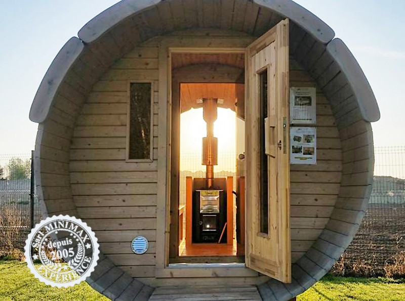 Barrique Sauna 4 m diamètre...