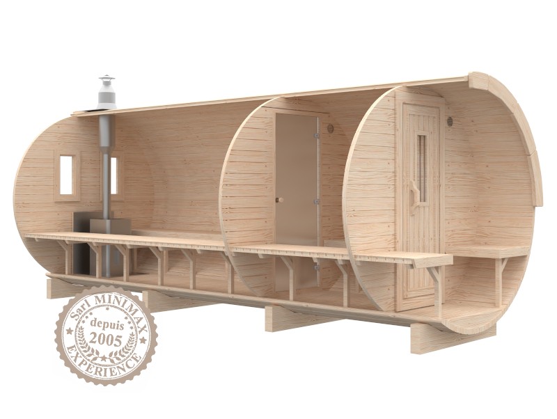 Barrique Sauna 5.90 m...