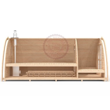 Pod Sauna 2.40 x 5.90 m