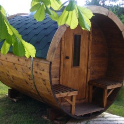 Barrique Sauna 3 m diamètre 190