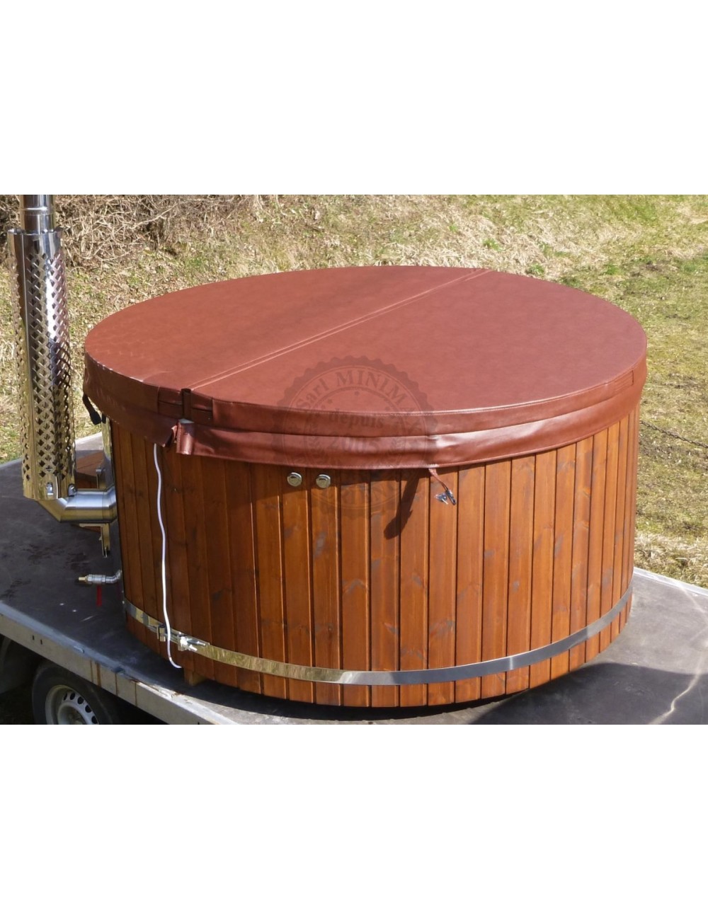 Couverture isolante pour bain chaud