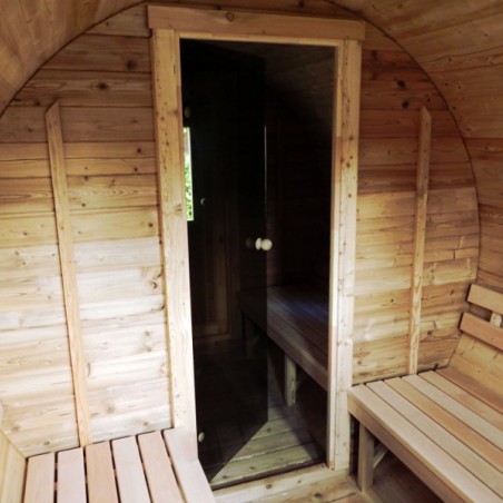 Barrique Sauna 3 m diamètre 190
