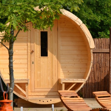 Barrique Sauna 3 m diamètre 190