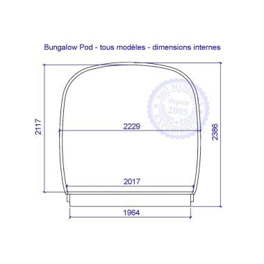 bungalow pod gite minimax