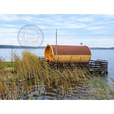 Barrique Sauna 5.90 m diamètre 220