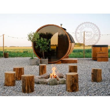 Barrique Sauna 5.90 m diamètre 220