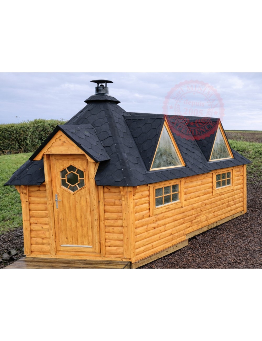 Kota Grill / Gîte 9.2 m² + extension détente