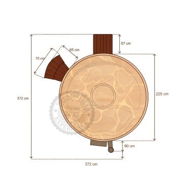 Bain Acrylique GREA - OUT