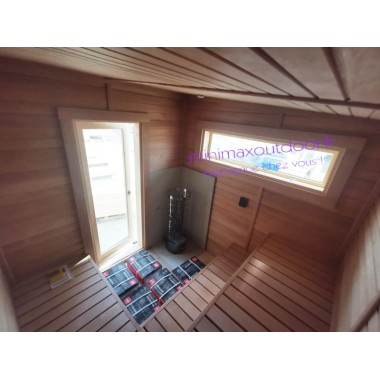 Sauna Luxe 2.3 x 2.3