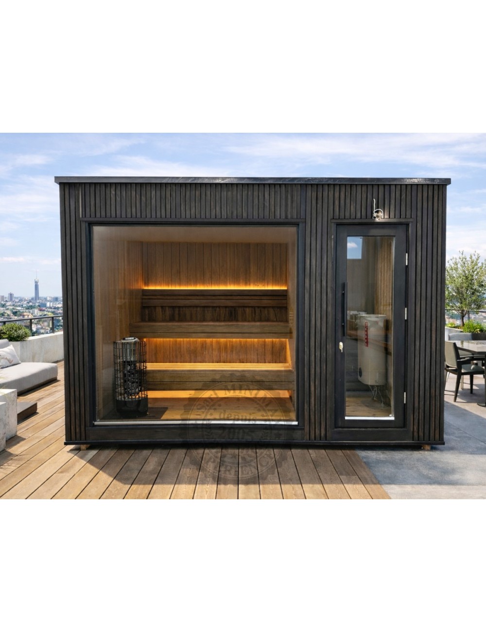 Sauna Luxe 2.3 x 3.4