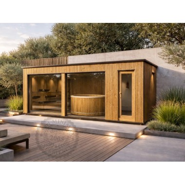 Sauna Luxe 2.3 x 5.9