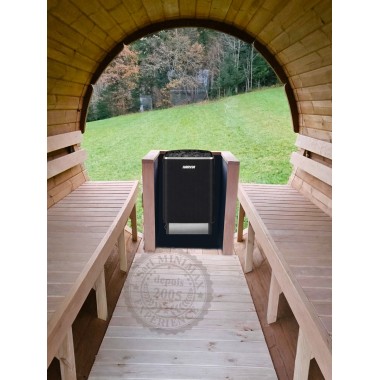 Chauffage de sauna HARVIA TOP STEEL 6/9 Kw