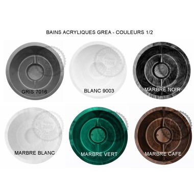 Bain Acrylique GREA - IN