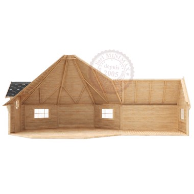 Kota Gite 25 m² + extension 2.50 m isolé