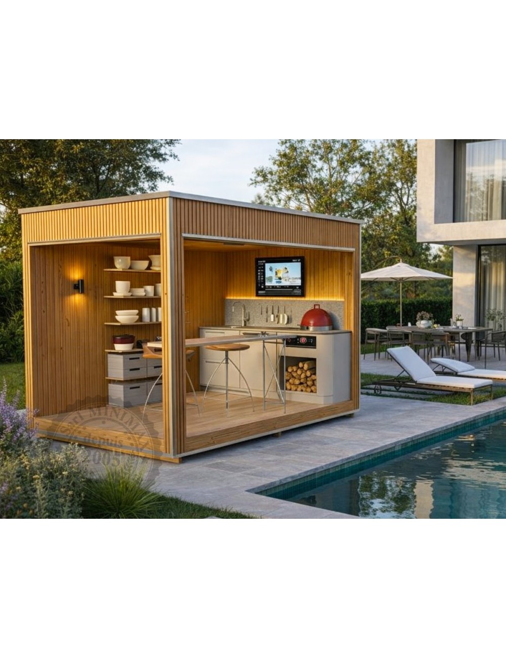 Extension Sauna Luxe 2.3 x 3.4