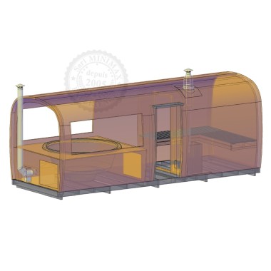 bungalow pod gite minimax