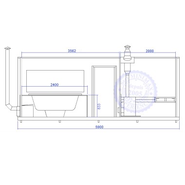 bungalow pod gite minimax