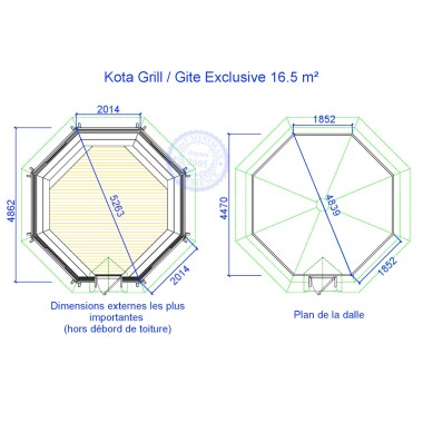 Kota Grill 16.5 m² Exclusive
