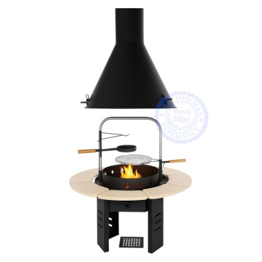 Grand Grill FLAMME pour kota 6 ou 8 cotés
