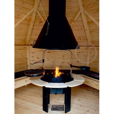 Grand Grill FLAMME pour kota 6 ou 8 cotés