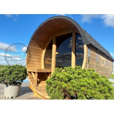 Barrique Sauna 3,50 m diamètre 220