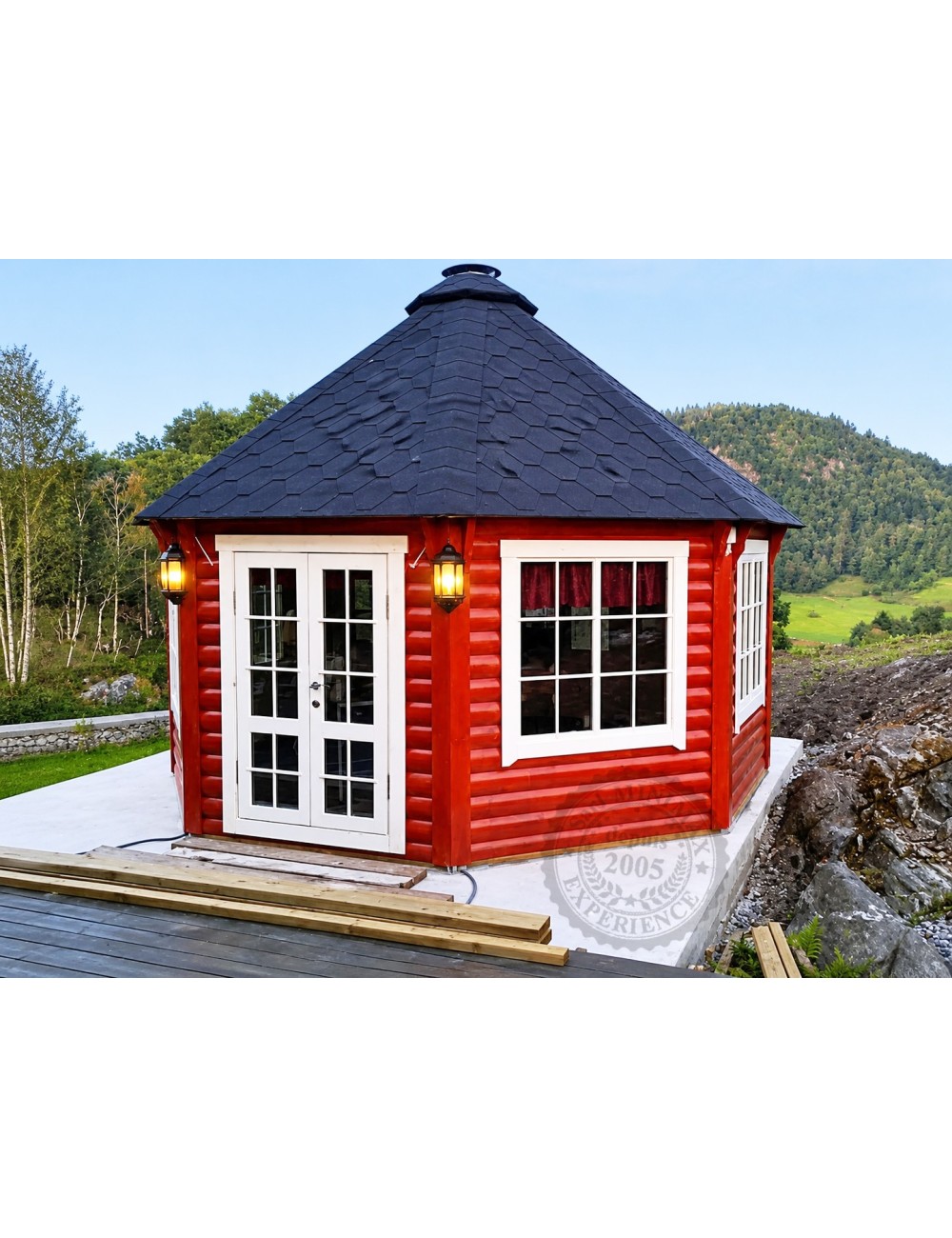 Pavillon Grill 14.5 m² - Vous allez adorer vos soirées en extérieur !