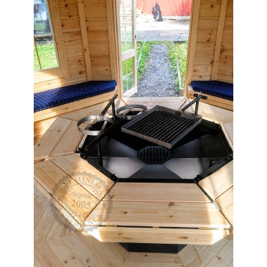 Pavillon Grill 14.5 m² - Vous allez adorer vos soirées en extérieur !