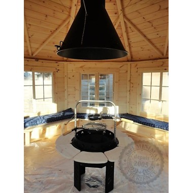 Pavillon Grill 14.5 m² - Vous allez adorer vos soirées en extérieur !