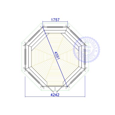 Pavillon Fermé 14.9 m²