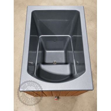 Bain Froid Fibre de Verre Carré