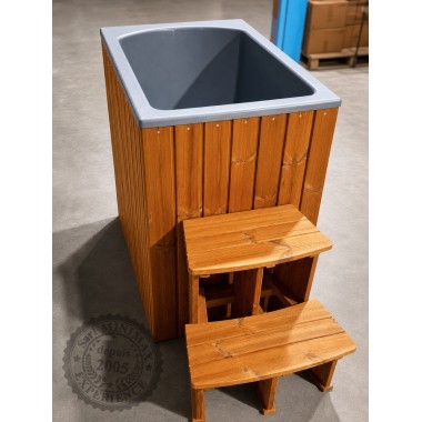 Bain Froid Fibre de Verre Carré