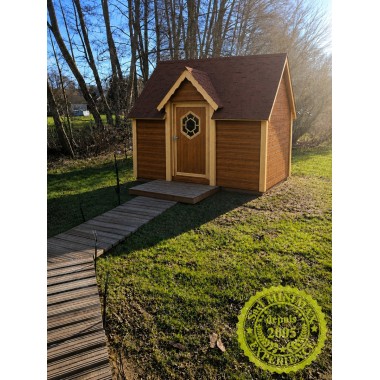un kota gite rectangulaire, une toiture 2 pans par Minimax !