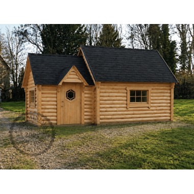 un kota gite rectangulaire, une toiture 2 pans par Minimax !