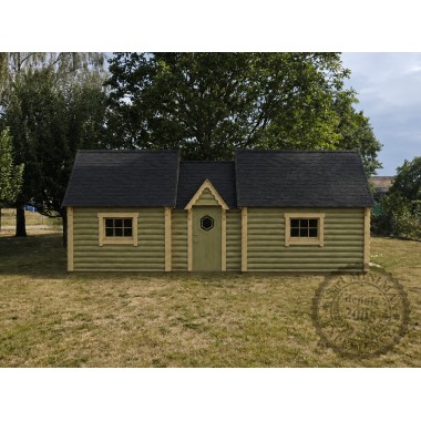 un kota gite véritable maison, une toiture 2 pans par Minimax !